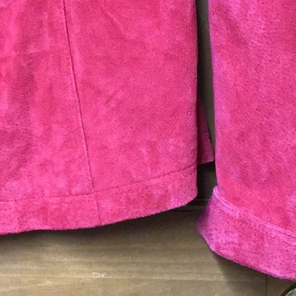 Coldwater Creek Suede Jacket, NWT - Picture 3 of 4